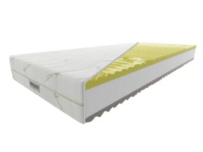 Matrac BENAB Zero Hard&Medium Visco White – rez